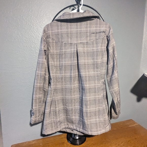 Free Country Winter Full Zip Plaid Hip Length Jacket/Coat - Picture 2 of 9